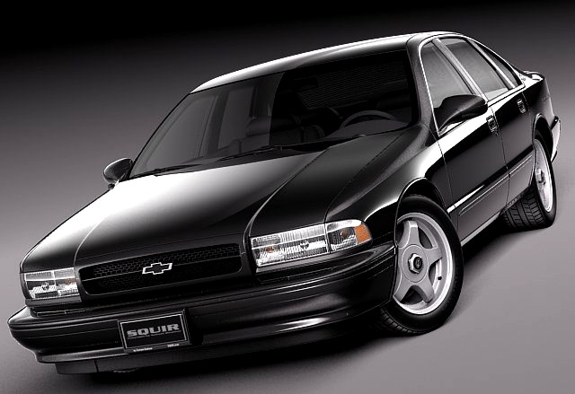 Chevrolet Impala SS 1994 to 1996 3D Model