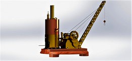 Grue jouet  LBSC steam crane