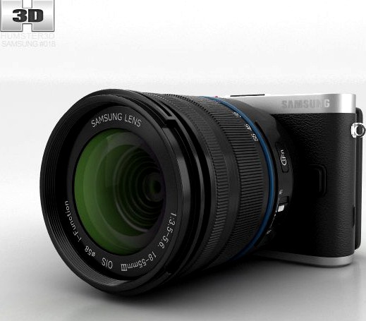 Samsung NX 300 3D Model