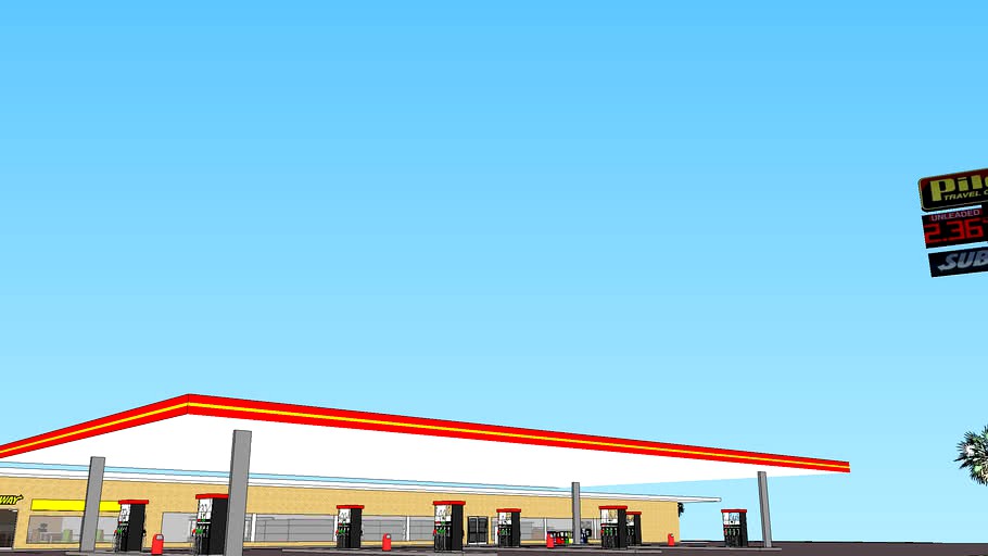 Pilot Gas Station & Travel Center ~Subway Restaurant- Fully Furnished