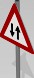 Two way traffic sign 3D Model