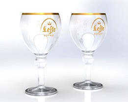Leffe beer glass