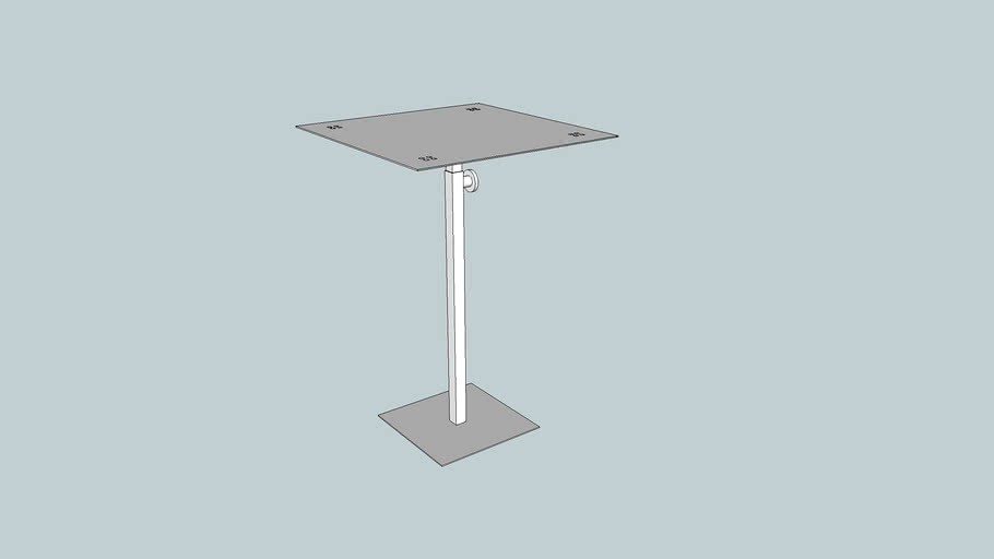 EMMESYSTEM BAR ADJ TABLE