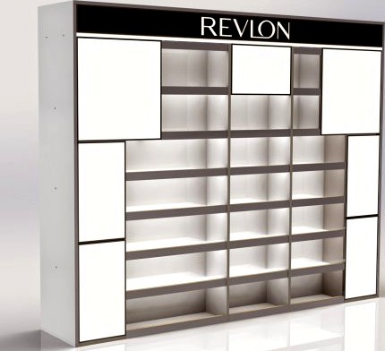 Backwall Revlon 3D Model