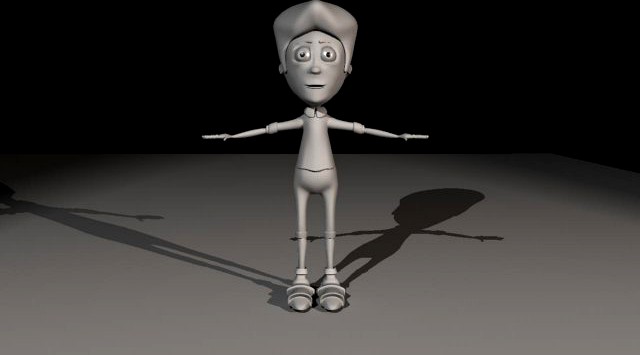Cartoon style Character 3D Model