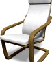 IKEA Inspired Chair 3D Model