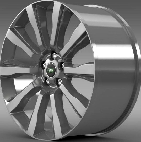 RangeRover Supercharged rim 3D Model