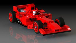 8142 Ferarri F1 Racing car