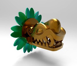 Quetzalcoatl Necklace Pendant