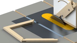 Table Saw Jig for Ship lap joints