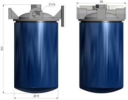 Fuel filter Oilon 20
