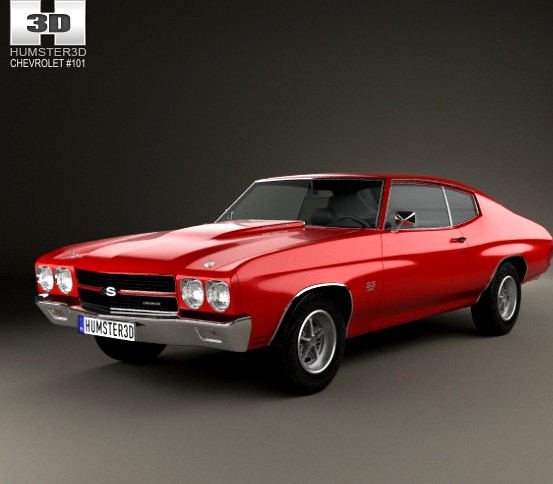 Chevrolet Chevelle SS 396 hardtop coupe 1970