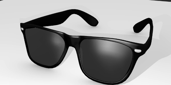 RB Black Eye Glasses