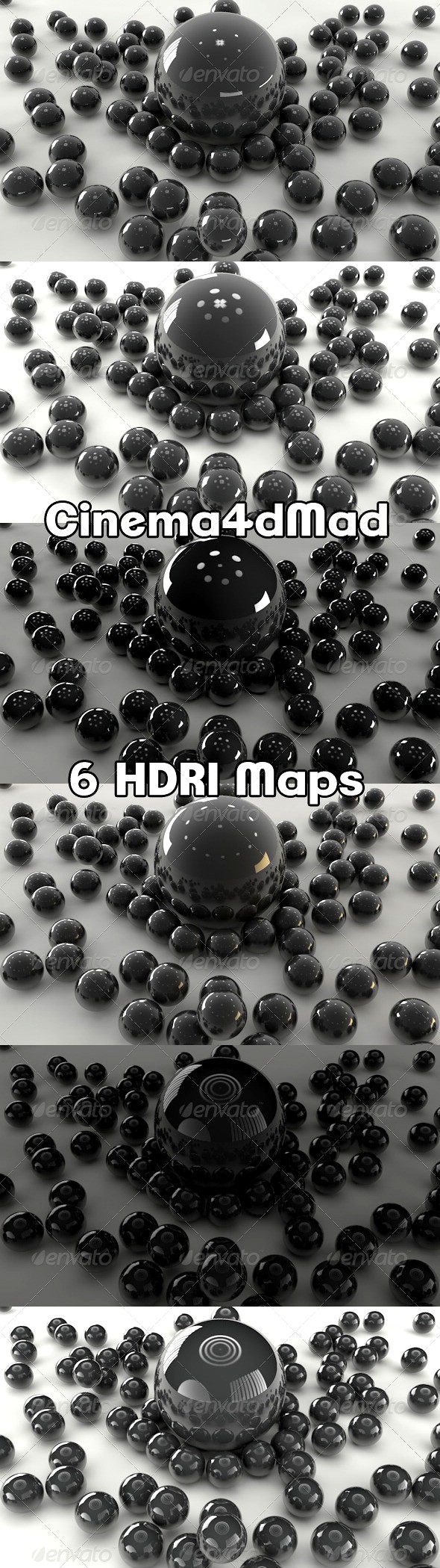 HDRI studio images x6