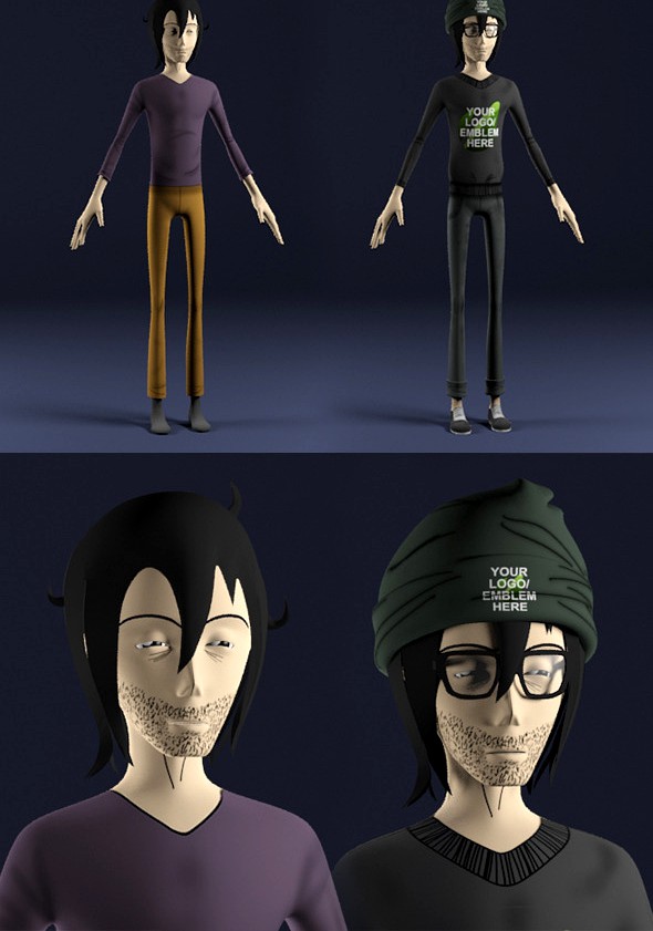 Hiki - Character Pack For Animation