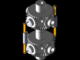 gear piston system