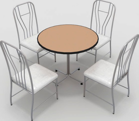 Table with Chairs-10