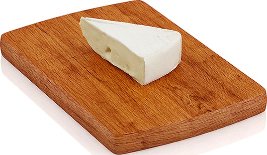 Cutted brie cheese