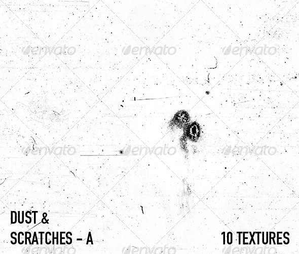 Dust &amp; Scratch Textures - A