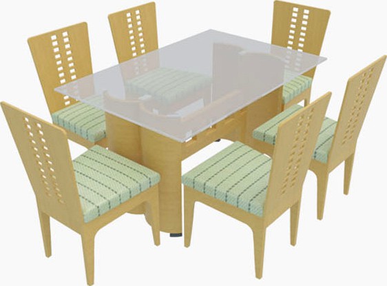 Dining Table With Chairs-3