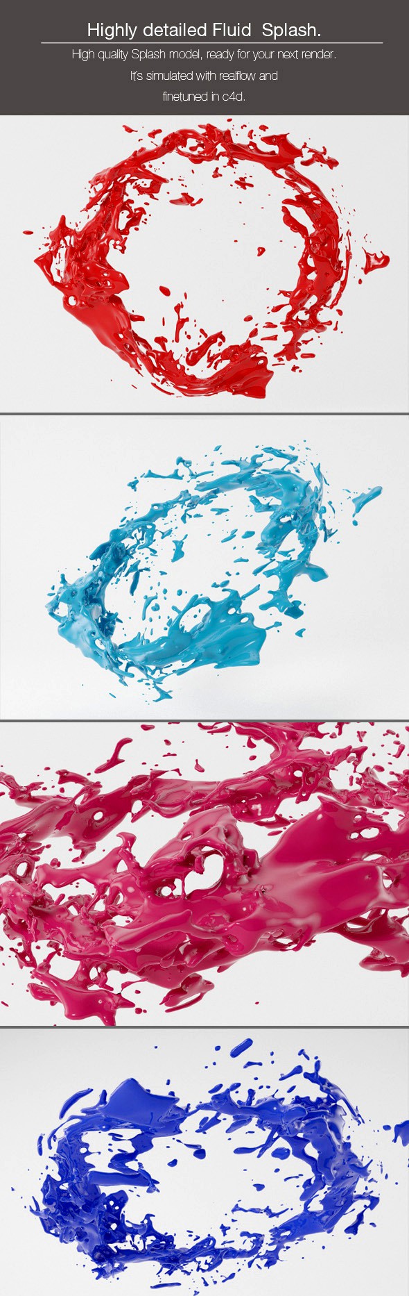 Highly Detailed Paint Splash V4.2