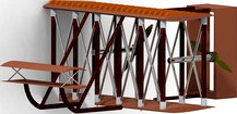 Wright flyer model