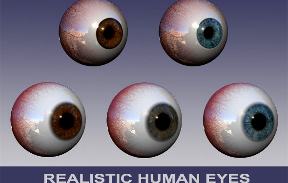 Dynamic Human Eyes Pack