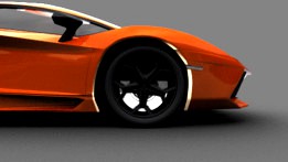 Lamborghini aventador 3ds max