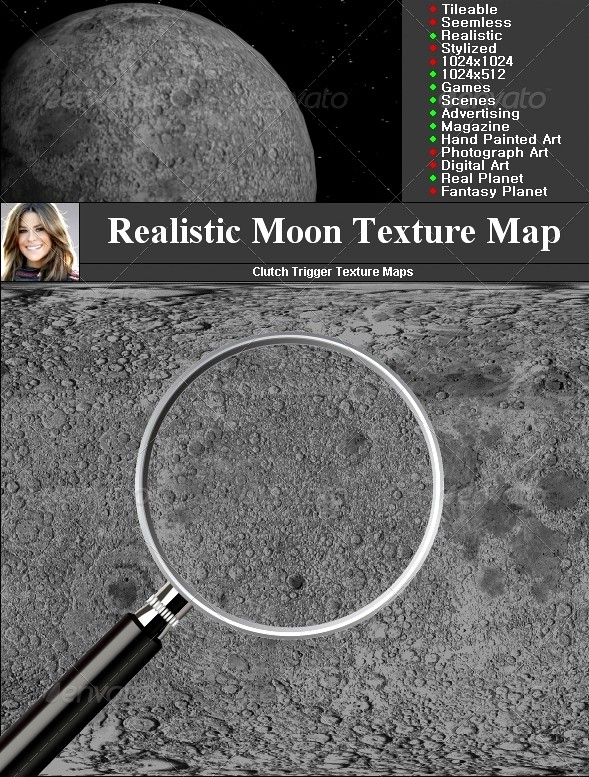 Earth Moon Texture