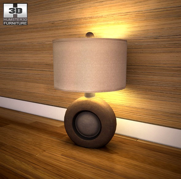 Ashley Havianna Table Lamp - 3D model.