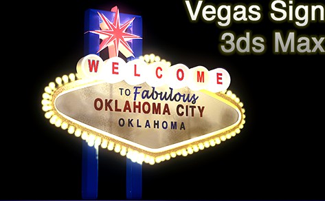 Las Vegas Inspired Sign