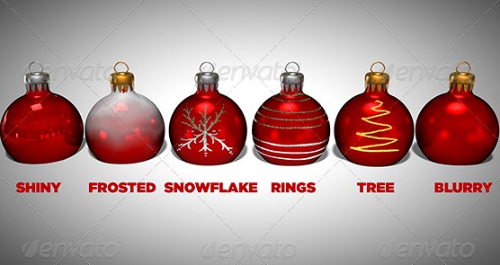 6 High Quality Christmas Ornaments