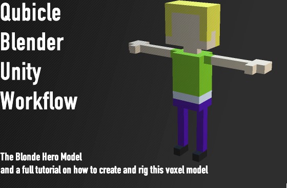 Qubicle-Blender-Unity3D Character Workflow