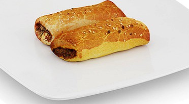 Pastry with meat