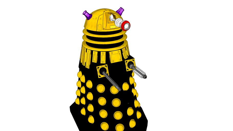 2005 dalek with planet supreme colours