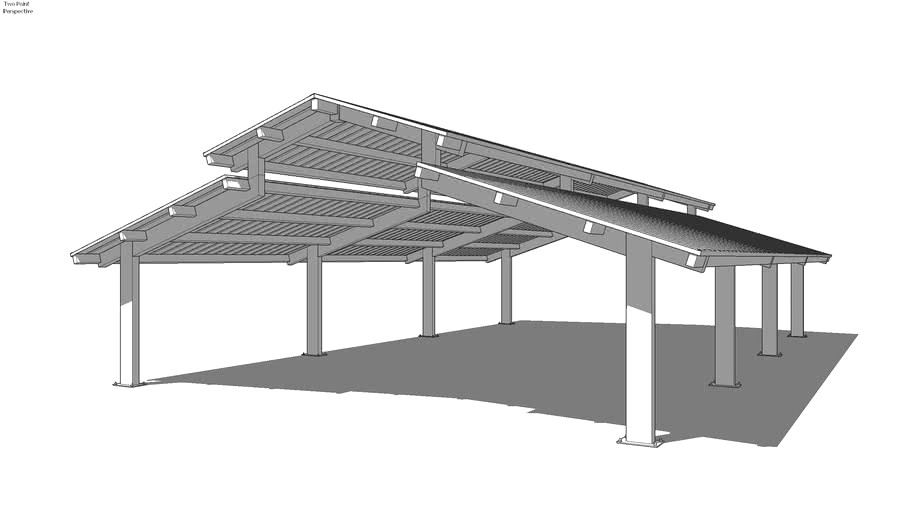 Gable - 40' x 60' with Vented Top