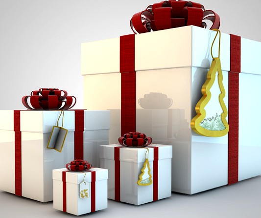 Gift Boxes Christmas present