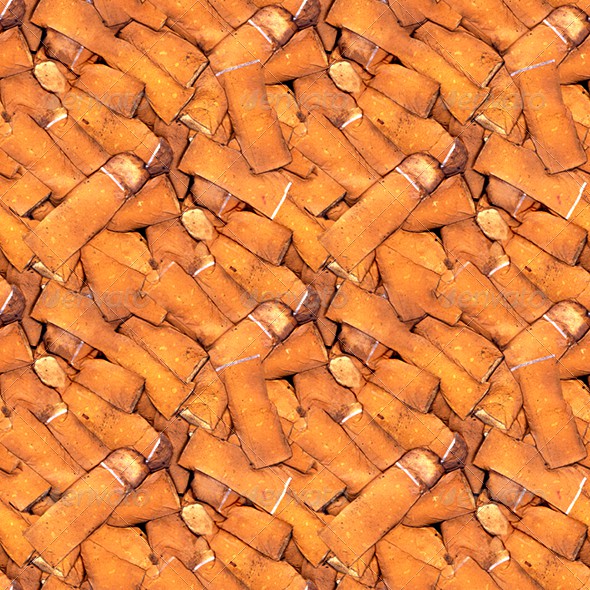 Cigarette Butts Seamless Tiling