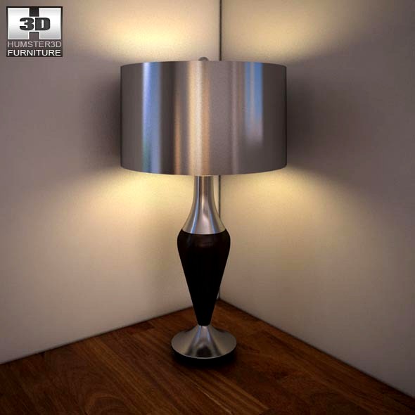 Ashley Emory Table Lamp - 3D model.