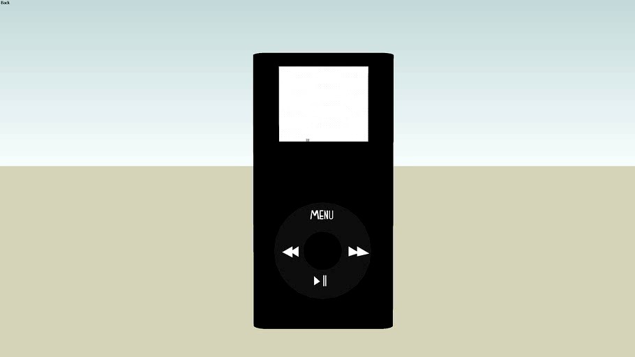 black iPod nano