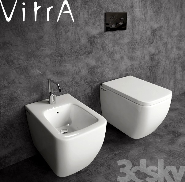 Toilet and bidet Vitra Shift