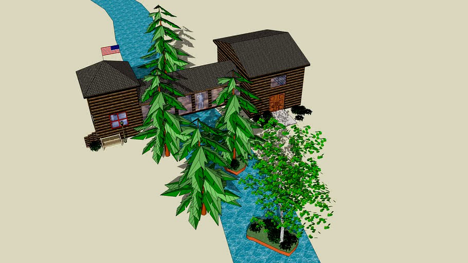 Log Cabin Design (Work in progress)