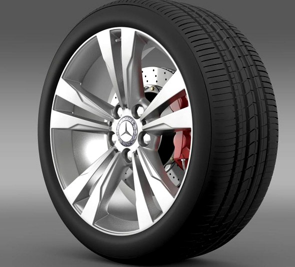 Mercedes Benz S 350 wheel