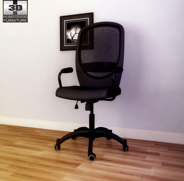 IKEA VILGOT NOMINELL Swivel chair - 3D Model.