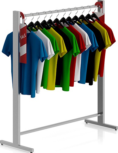 T-shirts on Hangers