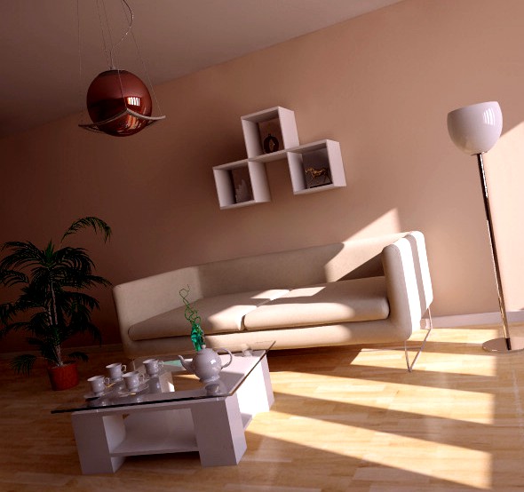 Interior vray+Psd