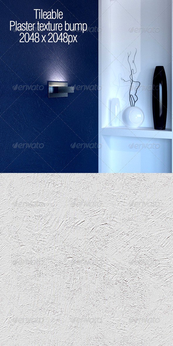 Tileable plaster texture