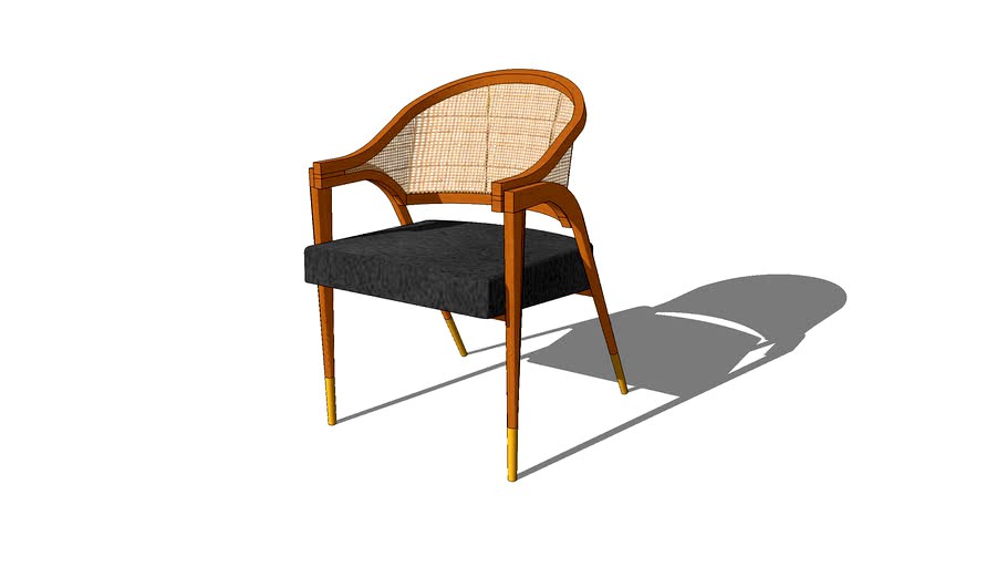 'A Frame' chair by Edward Wormley