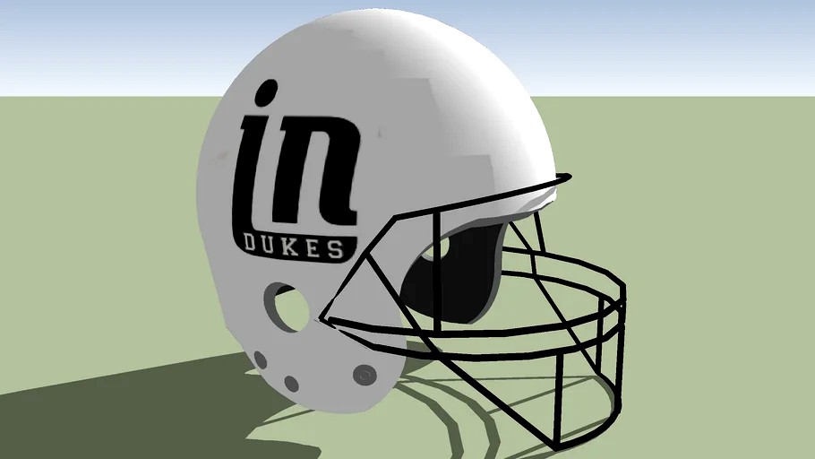 Ingolstadt Dukes football helmet