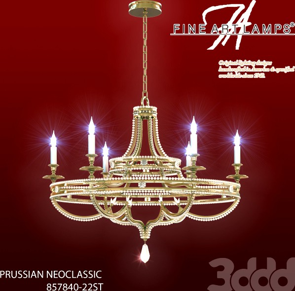 Fine Art Lamps PRUSSIAN NEOCLASSIC 857840-22ST